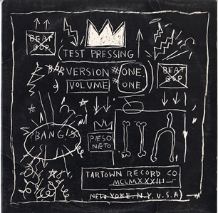 Jean-Michel Basquiat 1983 Beat Bop Test Pressing Version One Volume One