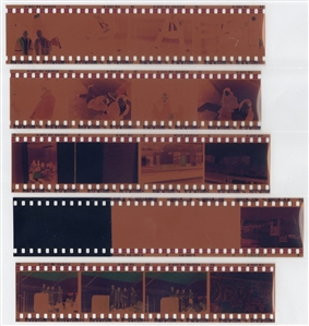 Group of 34 Original Negatives Of Nas, Wu-Tang Clan, Mobb Deep & More!