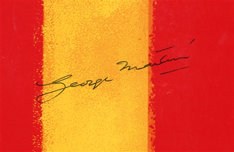 George Martin Signed “The Beatles 1” Album (Maxim Langstaff Collection)