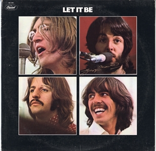 George Martin Signed “Let it Be” Album (Maxim Langstaff Collection)