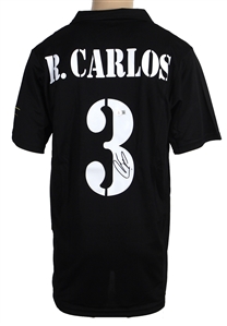 Roberto Carlos Signed Real Madrid Jersey (Beckett)